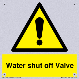 Water shut off Valve